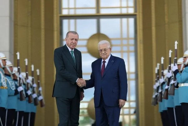 Cumhurbaşkanı Erdoğan, Mahmud Abbas ile görüştü! 'Türkiye'nin önceliği Gazze'de acil ateşkesin sağlanması'